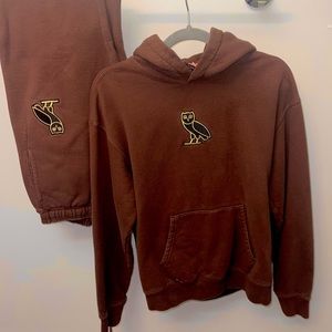 Ovo drake hoodie sweatpants xs